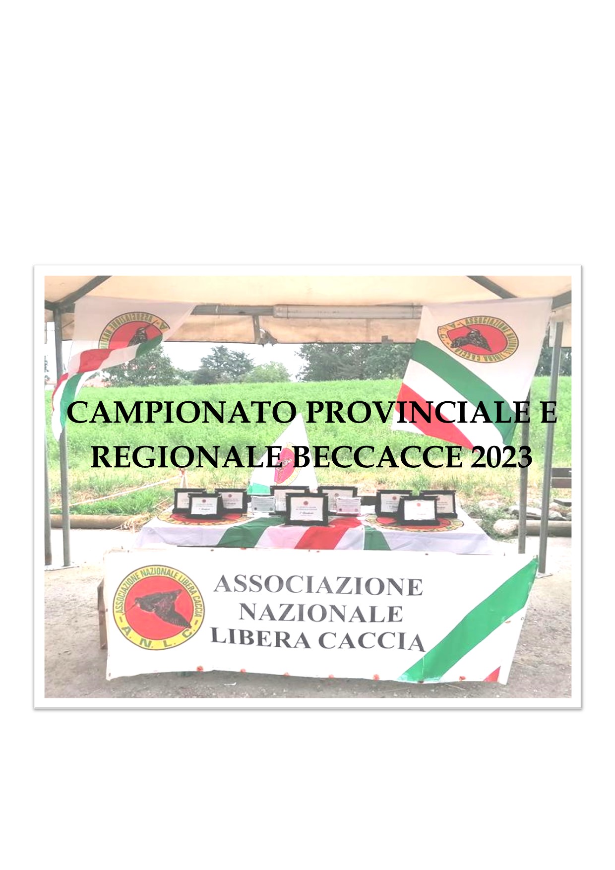 CAMPIONATO PROVINCIALE SU SELVAGGINA TIPICA ALPINA 2023